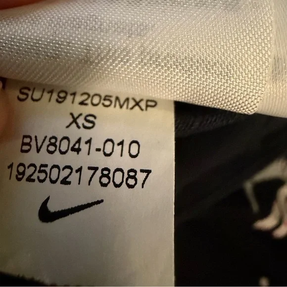 Nike x Off-White Women’s  NRG AS Jacket #27 Black Size XS - Picture 8 of 11